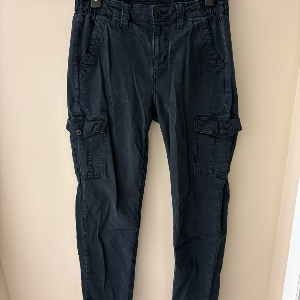 American Eagle Outfitters Black Cargo Pants